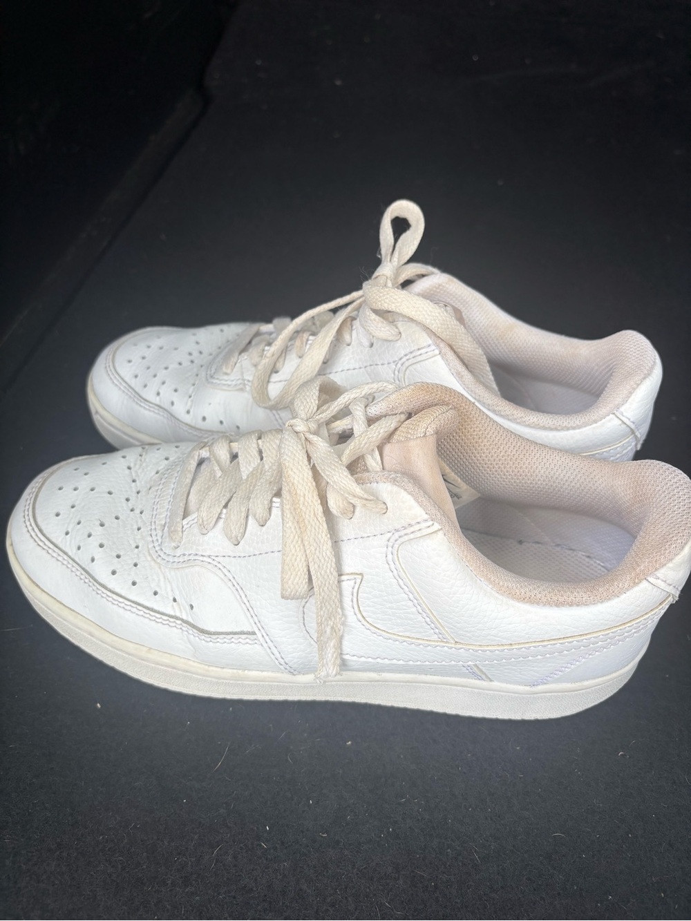 Nike Women’s White Court vision Low-Top Sneakers